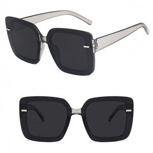 China New Product Anti Light Blue Glasses – Unisex Fashion Large Square Sunglasses –...