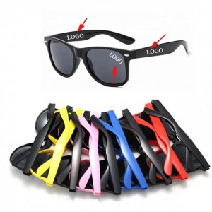 China Cheap Sunglasses Custom Logo UV400 Promotional Shades Glasses factory and manufacturers | D&L