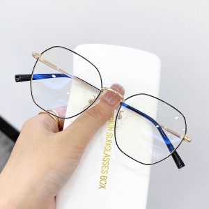 China Promotional Wholesale 2022 Anti-blue Light Glasses Titanium Optical Frame Eyeglasses factory and manufacturers | D&L