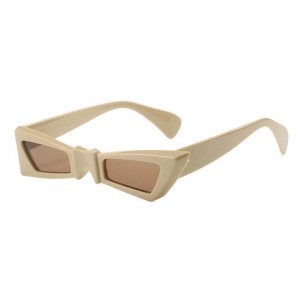 China Latest Irregular Rectangular Butterfly Funny Sunglasses factory and manufacturers | D&L