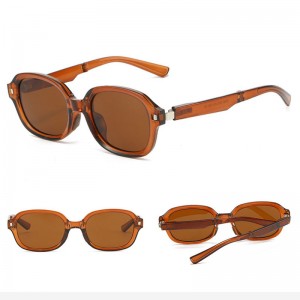 China Factory Eyewear Women Folding Sunglasses Polarized Oval Shades factory and manufacturers | D&L