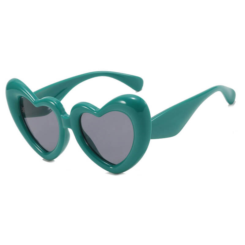 China Super Lowest Price Inflatable Thick Heart Frame Futuristic Sunglasses factory and manufacturers | D&L Featured Image