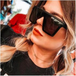 China Eyeglass Frame Manufacturers Oversized Eyewear Vintage Square Sunglasses factory and manufacturers | D&L