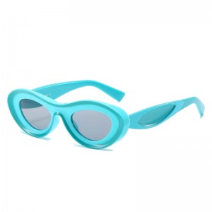 China Oval Cat Eye Sunglasses Vendor Colorful Women Eyeglasses factory and manufacturers | D&L