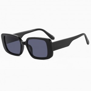 China trendy shades rectangle sunglasses square frame for men factory and manufacturers | D&L