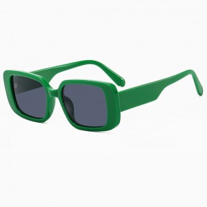 China trendy shades rectangle sunglasses square frame for men factory and manufacturers | D&L