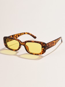 China rectangle sunglasses frames ladies designer sun glasses factory and manufacturers | D&L