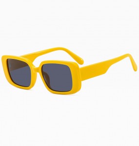 China trendy shades rectangle sunglasses square frame for men factory and manufacturers | D&L