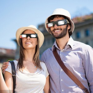 China Classic high-quality solar eclipse glasses to view the sun directly factory and manufacturers | D&L