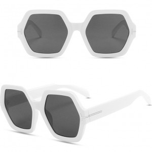 China Fashion Luxury Oversized Square Unisex Candy Color Sunglasses factory and manufacturers | D&L