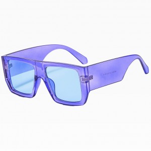 China Wholesale Custom Logo Plastic Shades Cheap Eyewears Square Sunglasses 2022 factory and manufacturers | D&L