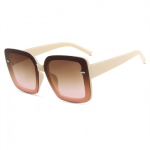 China China Wholesale Large Frame Oversized Square Multicolor Sunglasses factory and manufacturers | D&L