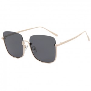 China China Half Sunglasses Square Ladies Shades With Low price factory and manufacturers | D&L