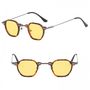 China round style sunglasses for men stylish shades eyeglasses factory and manufacturers | D&L