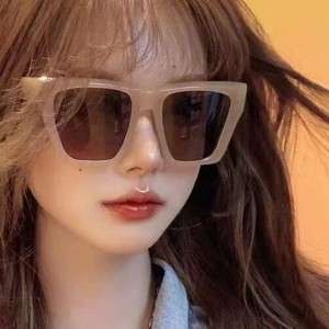 China Oversize candy color cat eye sunglasses factory and manufacturers | D&L