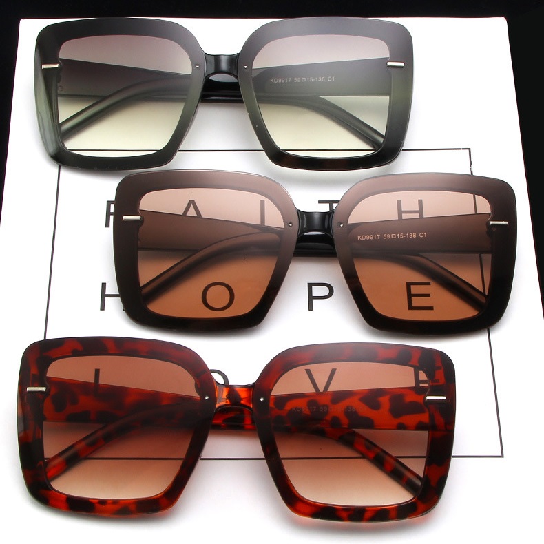 Ordinary Discount Square Sunglasses – China Wholesale Large Frame Oversized Square Multicolor Sunglasses – D&L