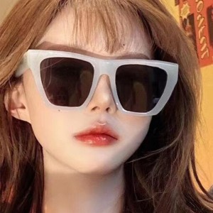 China Oversize candy color cat eye sunglasses factory and manufacturers | D&L