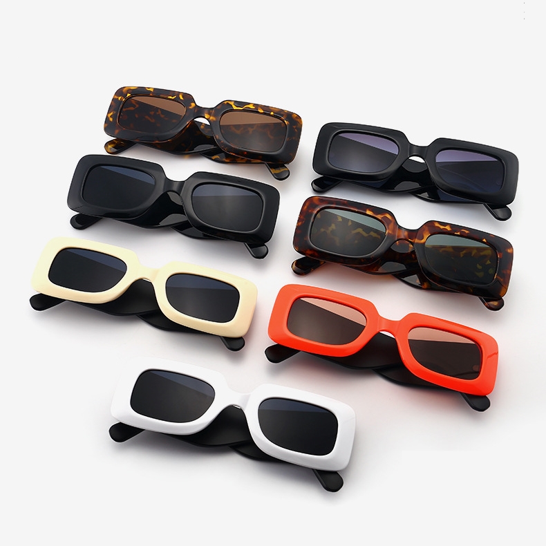 Manufacturer for Black Sunglasses – DL Glasses Gafas de sol Plastic Square Large frame Wide-legs Women Fashion Sunglasses – D&L