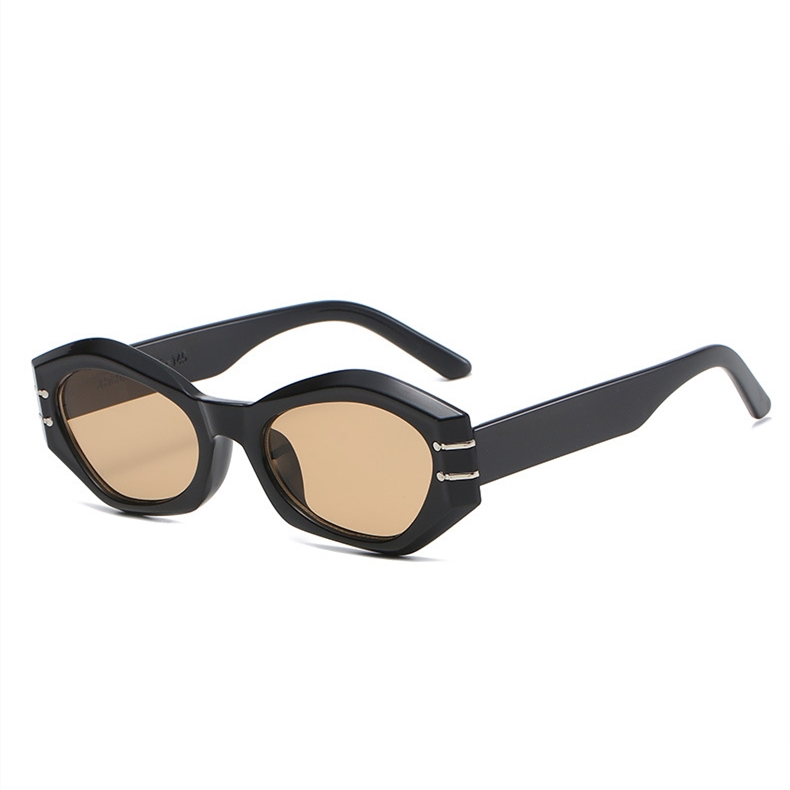 Professional Design Big Square Sunglasses – Fashion Promotion Irregular Cat Eye Sunglasses Manufacturing Factory  – D&L