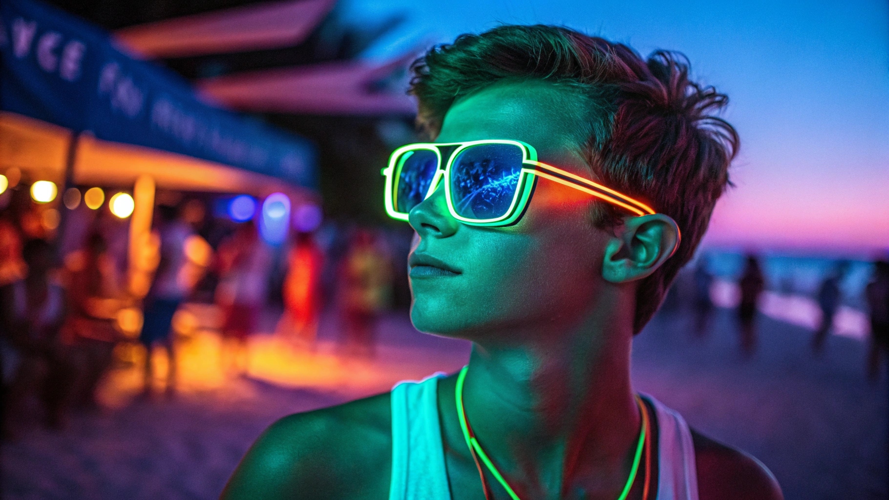 alt with futuristic sunglasses design