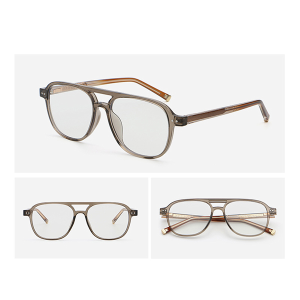 Someone comfortably wearing lightweight TR90 glasses